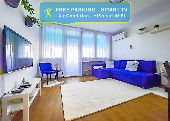 Panoramic 2Br Home-Free Parking-Ac-Top Floor